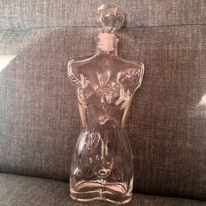 Vintage Lutex body shape female form  bottle